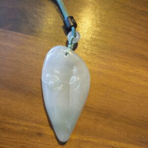 Enlightened Guanyin Jade Pendant